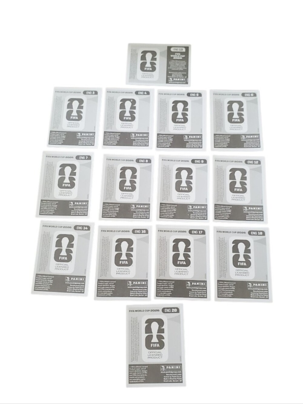 Panini Fifa World Cup 2026 Team England Latin American Stickers Lot 14 View 2